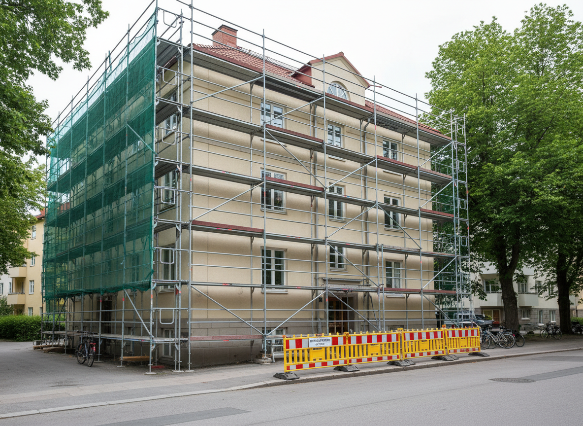 Hyrställning Byggställning